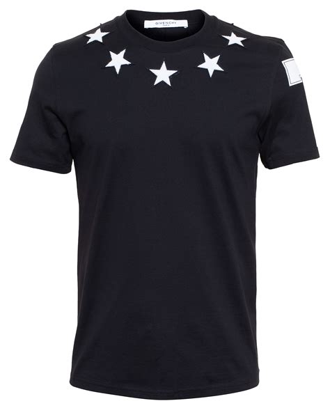 mens givenchy star t shirt